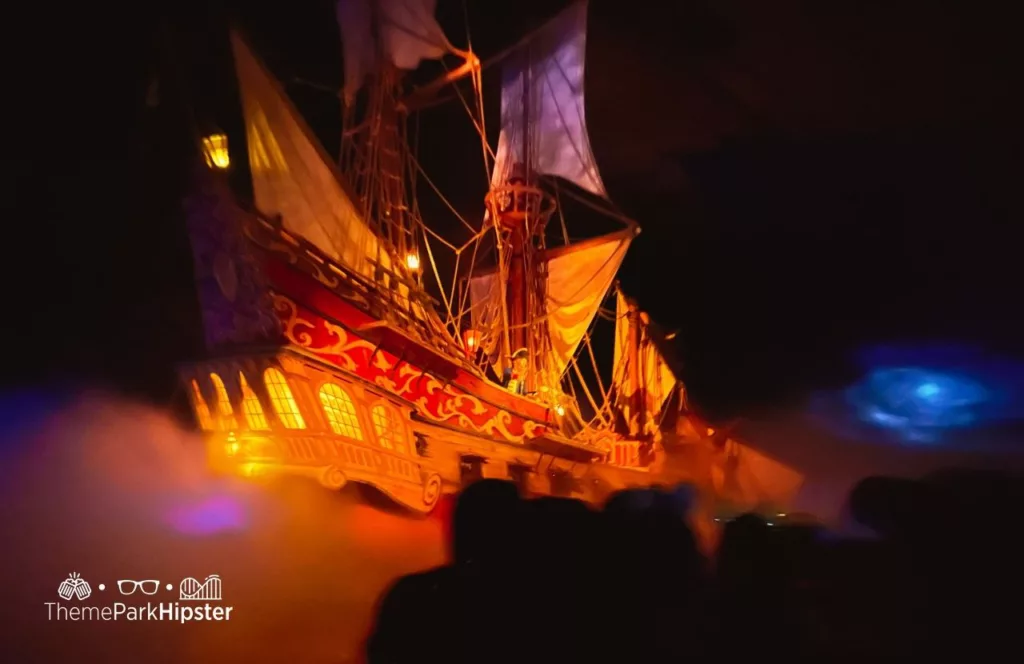 2023 Mickey's Not So Scary Halloween Party at Disney's Magic Kingdom Theme Park Pirates of the Caribbean ride boat ship
