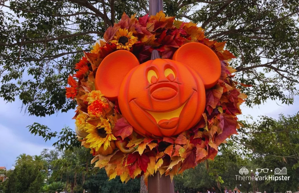 Mickey's Not So Scary Halloween Party at Disney's Magic Kingdom Theme Park Pumpkin Mickey Mouse