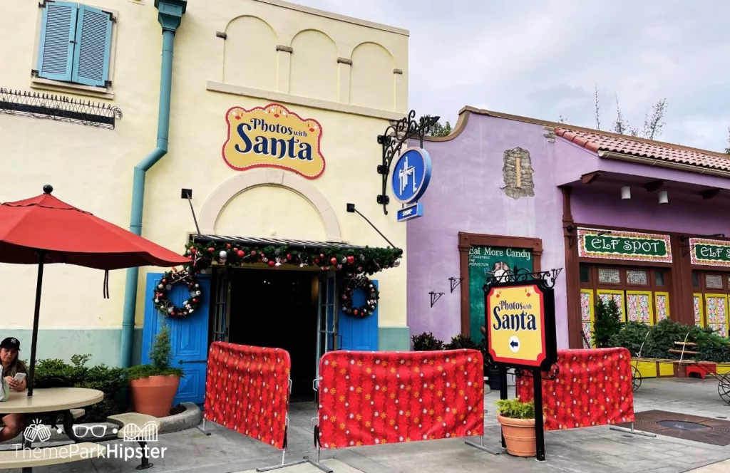 SeaWorld Orlando Resort Christmas Celebration Photos with Santa