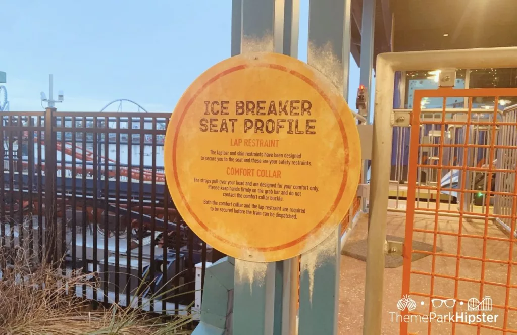 SeaWorld Orlando Resort Ice Breaker Seat Profile