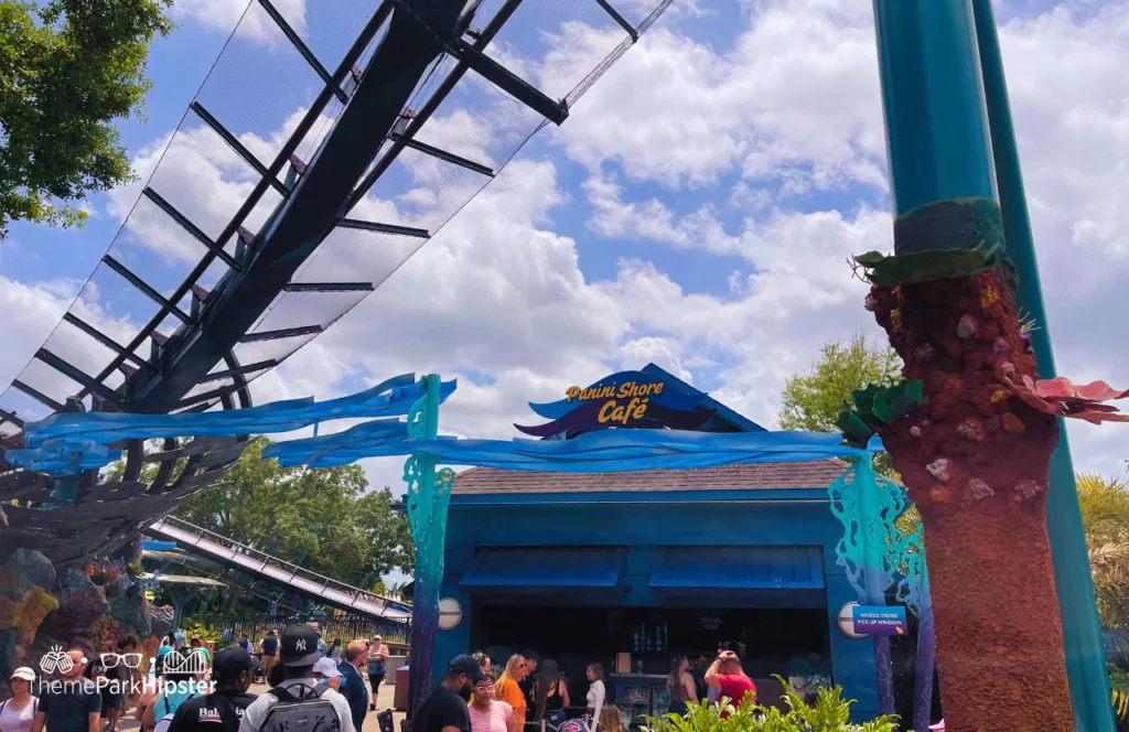SeaWorld Orlando Resort Mako Roller Coaster Panini Shore Cafe. Keep reading to learn more about the best SeaWorld Orlando restaurants.
