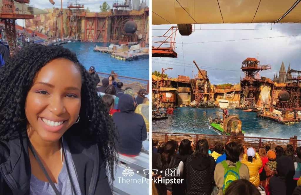 Universal Studios Hollywood NikkyJ at the Waterworld Stunt Show