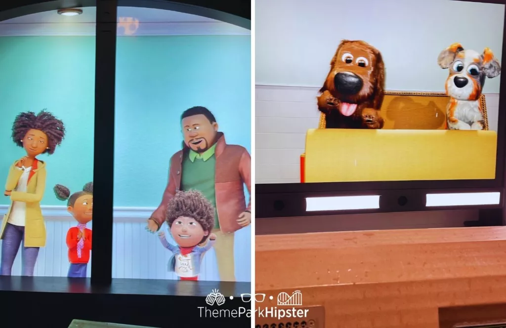 Universal Studios Hollywood Secret Life of Pets Ride pet adoption scene. Keep reading to get the best rides at Universal Studios Hollywood.