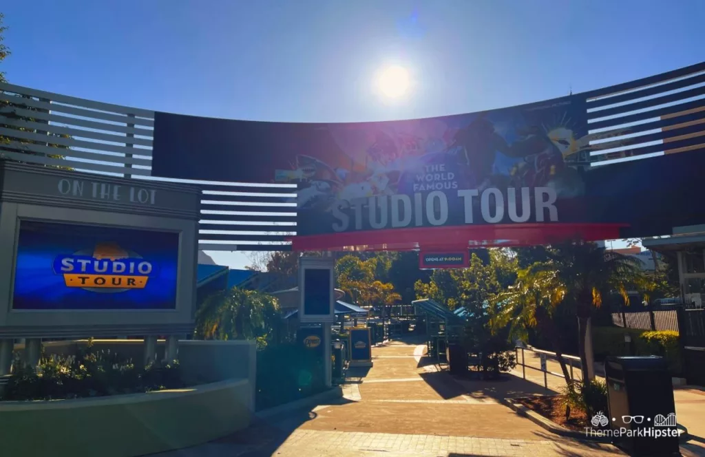 Universal Studios Hollywood Backlot Studio Tour Entrance