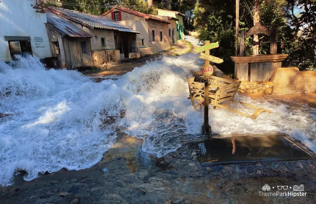 Universal Studios Hollywood Backlot Studio Tour Western Water Scene Flash Flood