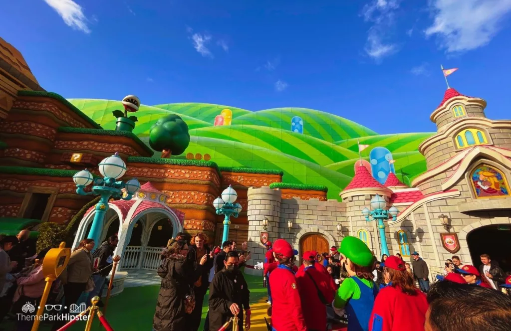 Universal Studios Hollywood Super Nintendo World Princess Peach Castle