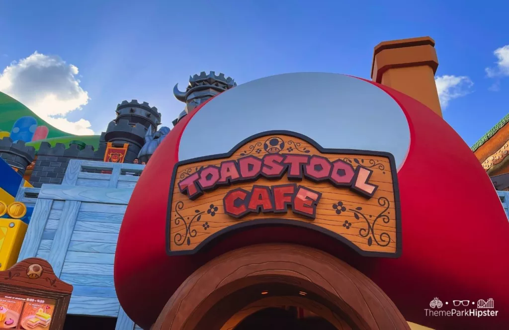 Universal Studios Hollywood Super Nintendo World Toadstool Cafe