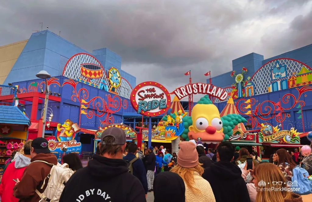 Universal Studios Hollywood The Simpsons Ride at Krustyland