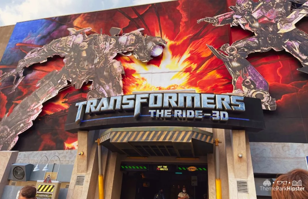 Universal Studios Hollywood Transformers the Ride 3D. One of the best rides at Universal Studios Hollywood.