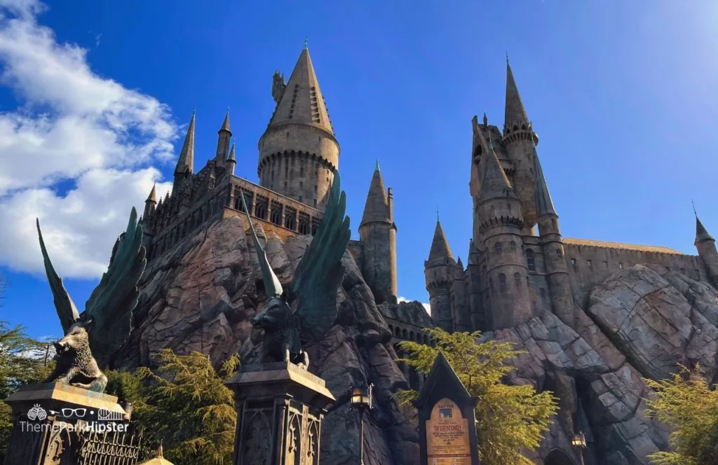 Universal Studios Hollywood Wizarding World of Harry Potter Hogwarts Castle. Keep reading to learn about Wizarding World of Harry Universal Studios Hollywood vs Universal Orlando.