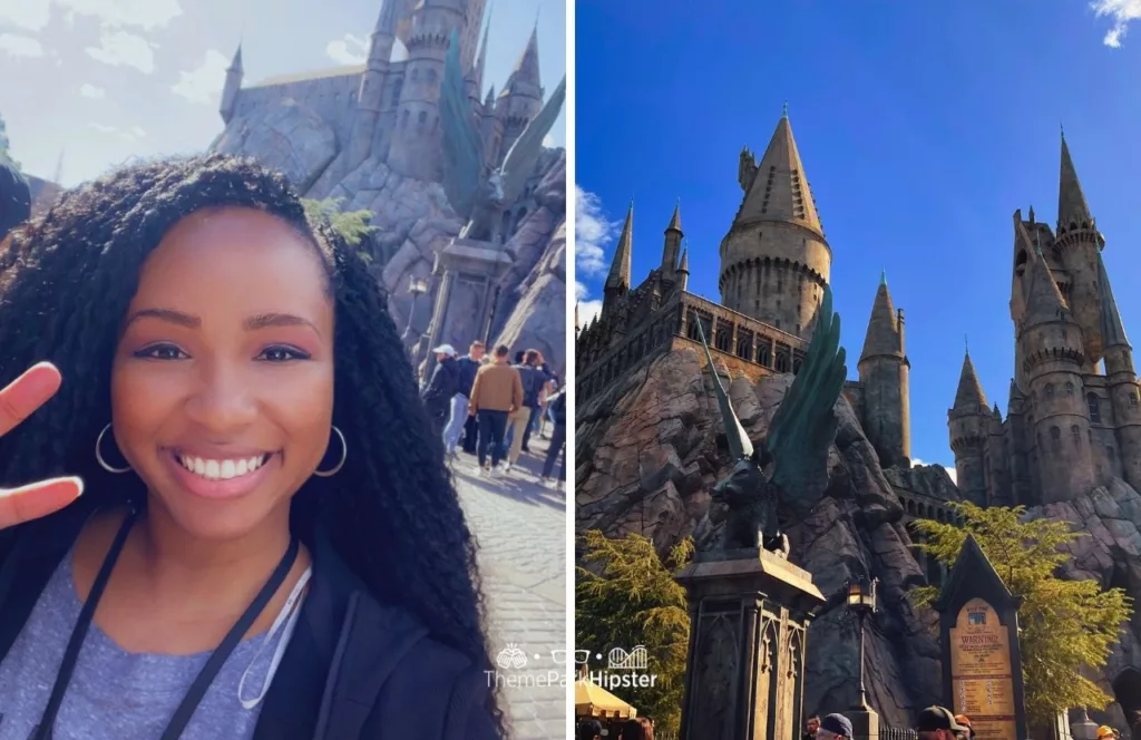Universal Studios Hollywood Wizarding World of Harry Potter Hogwarts Castle with NikkyJ