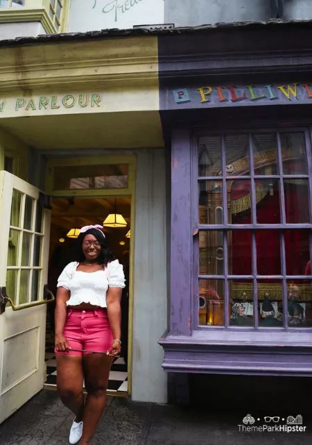 Best Spots for Wizarding World of Harry Potter Photos with Victoria Wade Pilliwinkles and Ice Cream Parlour