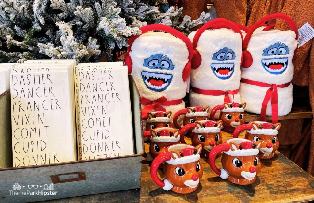 Busch Gardens Tampa Bay Christmas Town Merchandise Store Rudolph Gifts Coffee Mugs