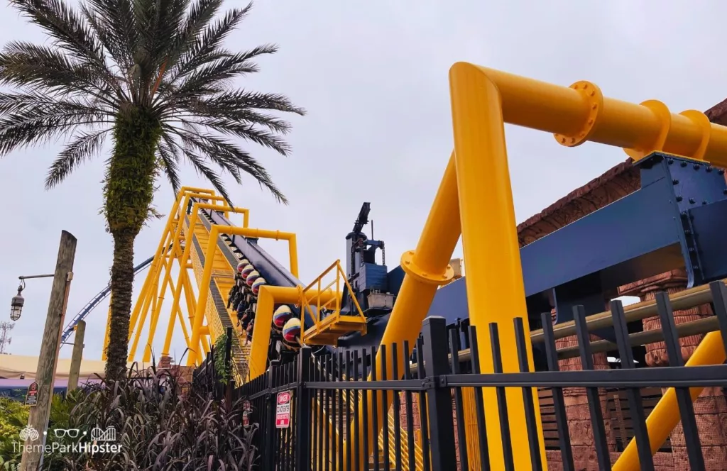 Busch Gardens Tampa Bay Montu Roller Coaster. One of the best roller coasters at Busch Gardens Tampa.