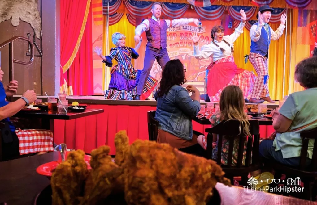 Disney Wilderness Lodge Resort Fried Chicken at Hoop Dee Doo Musical Revue