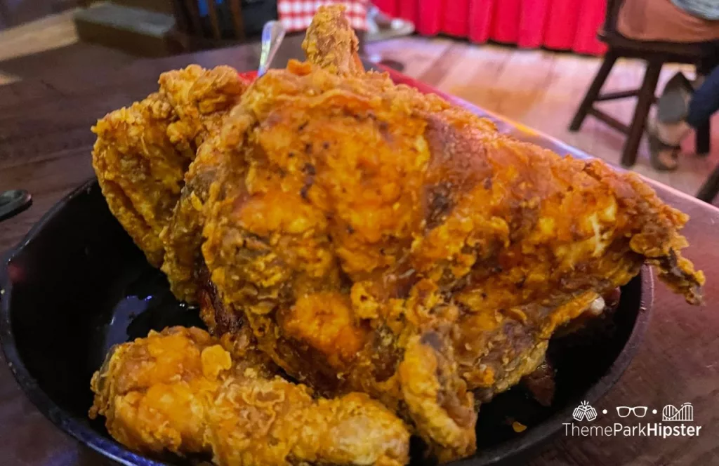 Disney Wilderness Lodge Resort Fried Chicken at Hoop Dee Doo Musical Revue