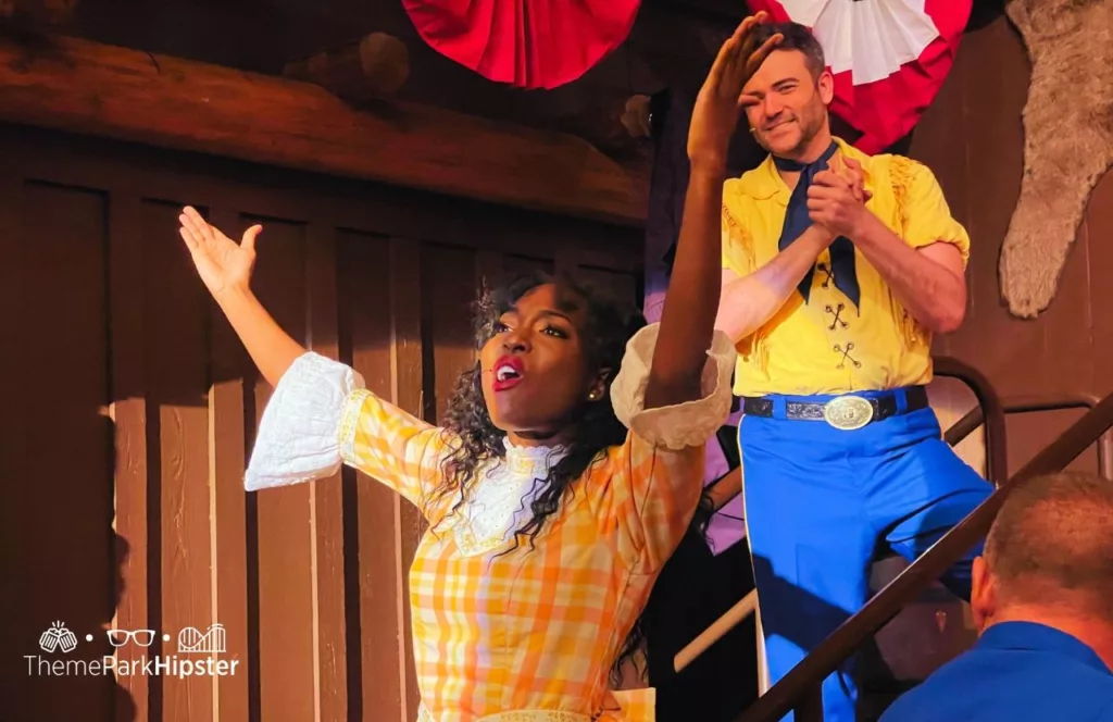 Flora Long and Jim Handy Disney Wilderness Lodge Resort Hoop Dee Doo Musical Revue 