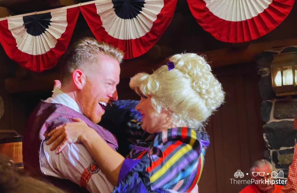 Disney Wilderness Lodge Resort Hoop Dee Doo Musical Revue  Review Claire DeLune and Johnny Ringo