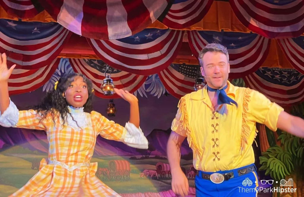 Flora Long and Jim Handy Disney Wilderness Lodge Resort Hoop Dee Doo Musical Revue