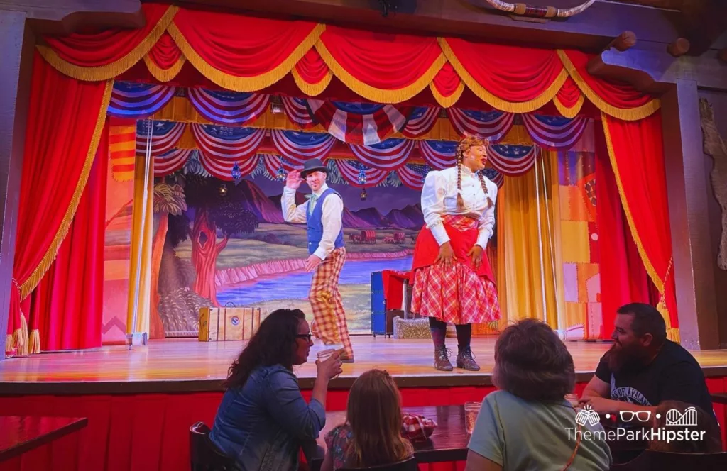 Dolly Drew and Six Bits Disney Wilderness Lodge Resort Hoop Dee Doo Musical Revue