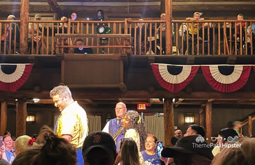 Flora Long and Jim Handy Disney Wilderness Lodge Resort Hoop Dee Doo Musical Revue