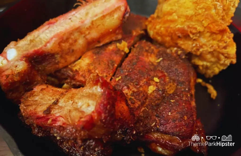 Disney Wilderness Lodge Resort Ribs and Fried Chicken at Hoop Dee Doo Musical Revue