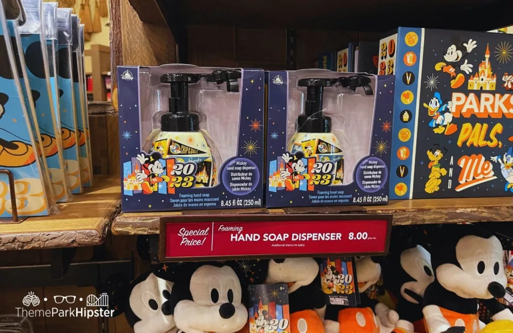 Disney Wilderness Lodge Resort Settlement Trading Post Store mickey mouse soap dispenser merchandise