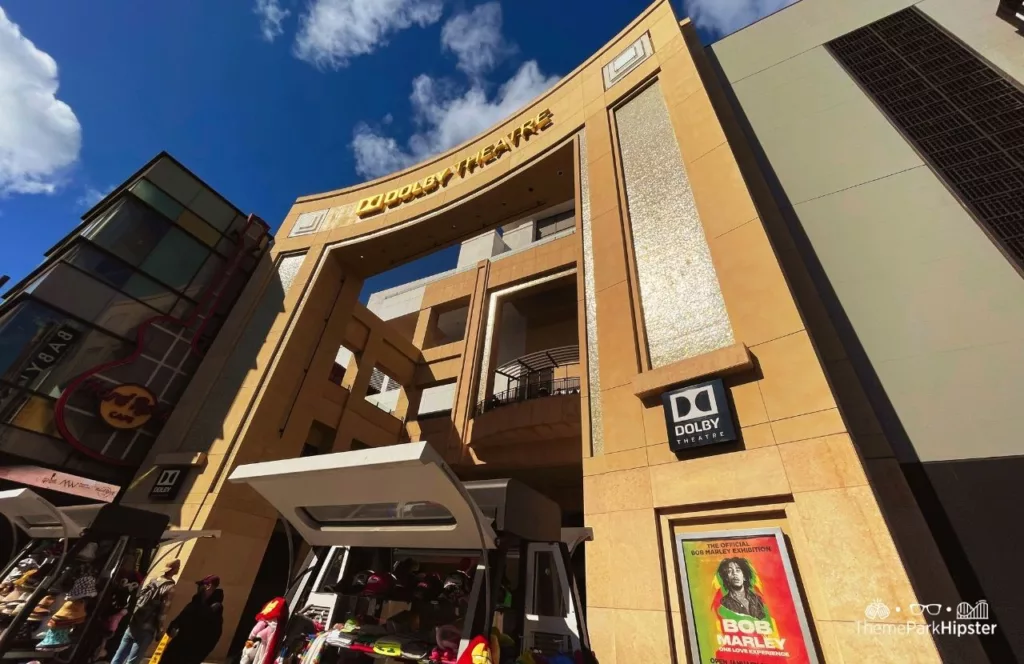 Hollywood California Near Los Angeles Dolby Theatre and Hard Rock Cafe