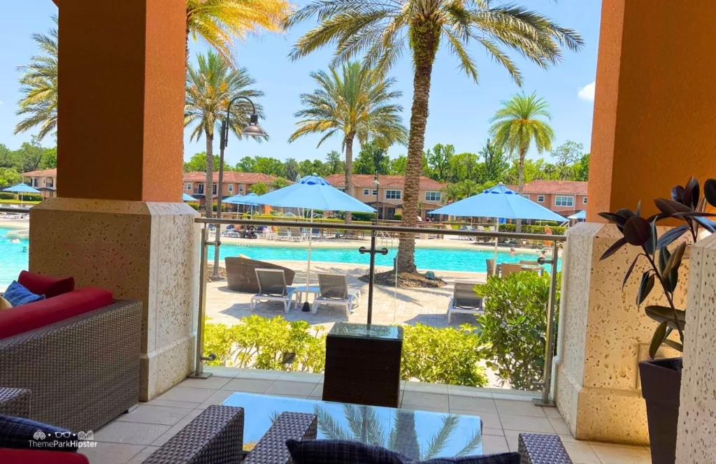 Regal Oaks Resort Near Disney World Vacation Home Pool Area 
