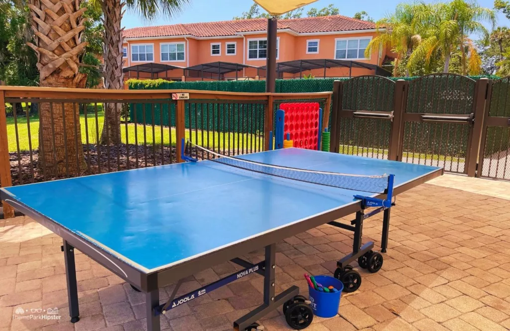 Regal Oaks Resort Near Disney World Vacation Home Pool Area Ping Pong Table