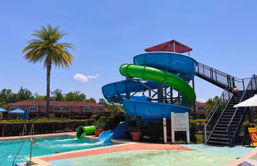 Regal Oaks Resort Near Disney World Vacation Home Pool Area Water Park Slides
