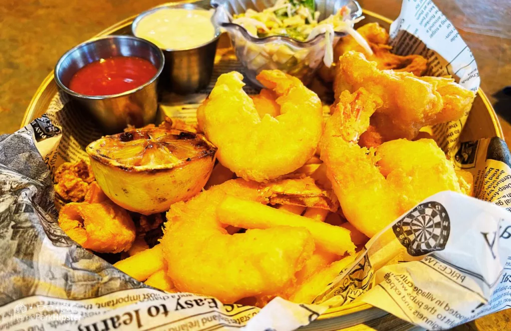 Universal Orlando Resort Lombards Seafood at Universal Studios Seafood Platter Fisherman's Basket