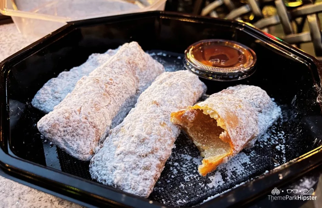 Universal Orlando Resort Pat O Brien's Restaurant in CityWalk Beignets. One of the best restaurants in Universal Orlando CityWalk.