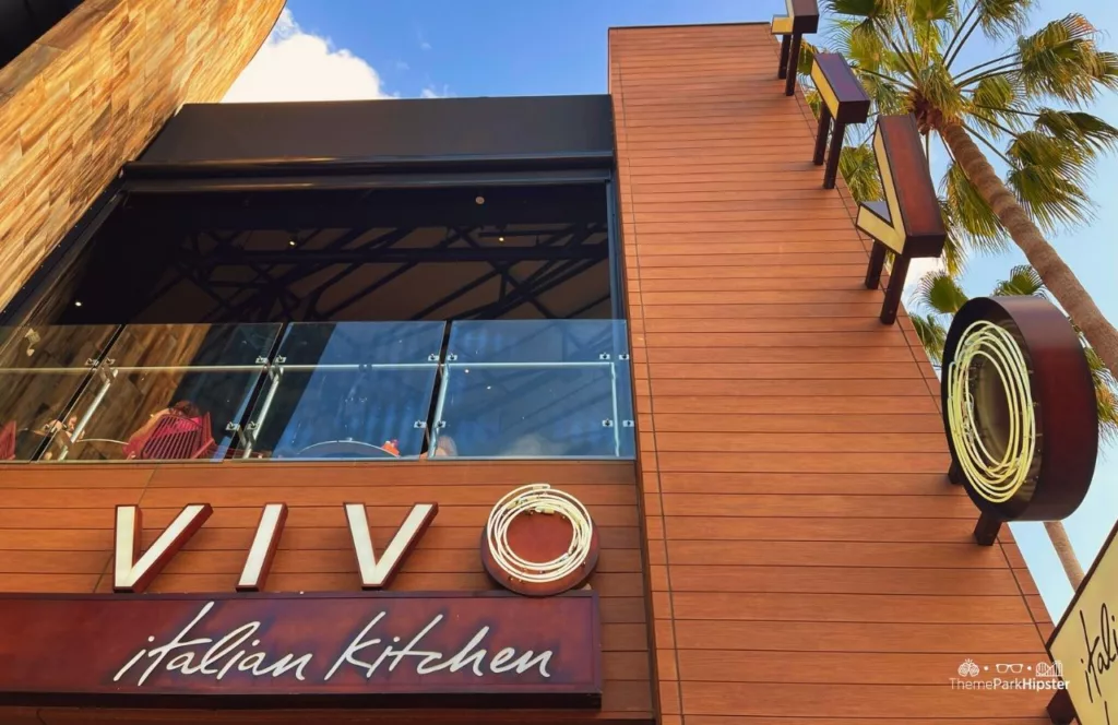 Universal Orlando Resort Vivo Italian Kitchen Restaurant in CityWalk Exterior