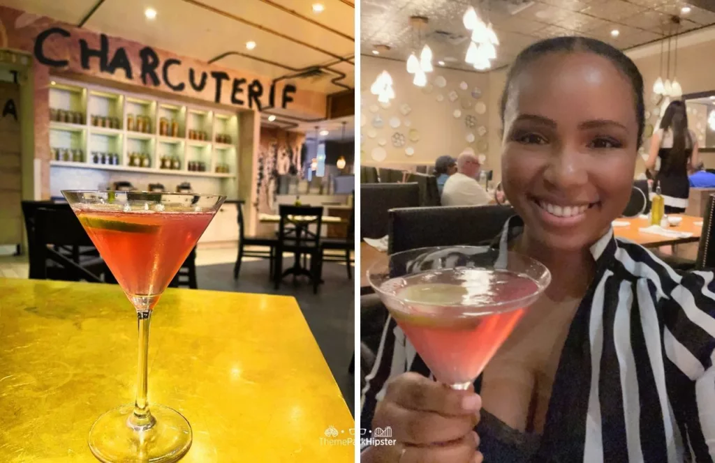 Universal Orlando Resort Vivo Italian Kitchen Restaurant in CityWalk NikkyJ with Cosmo