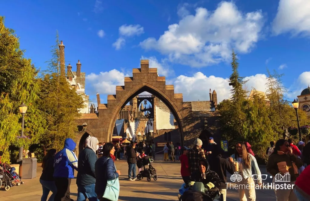 Universal Studios Hollywood Entrance to Wizarding World of Harry Potter Hogsmeade