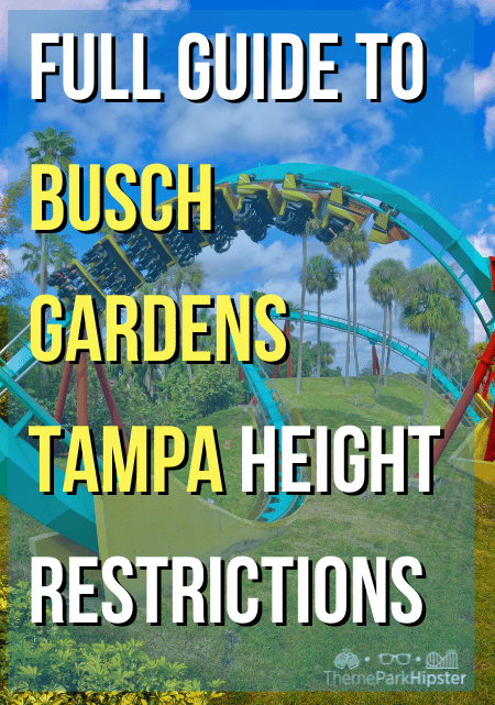 Full Guide to Busch Gardens Tampa Height Restrictions