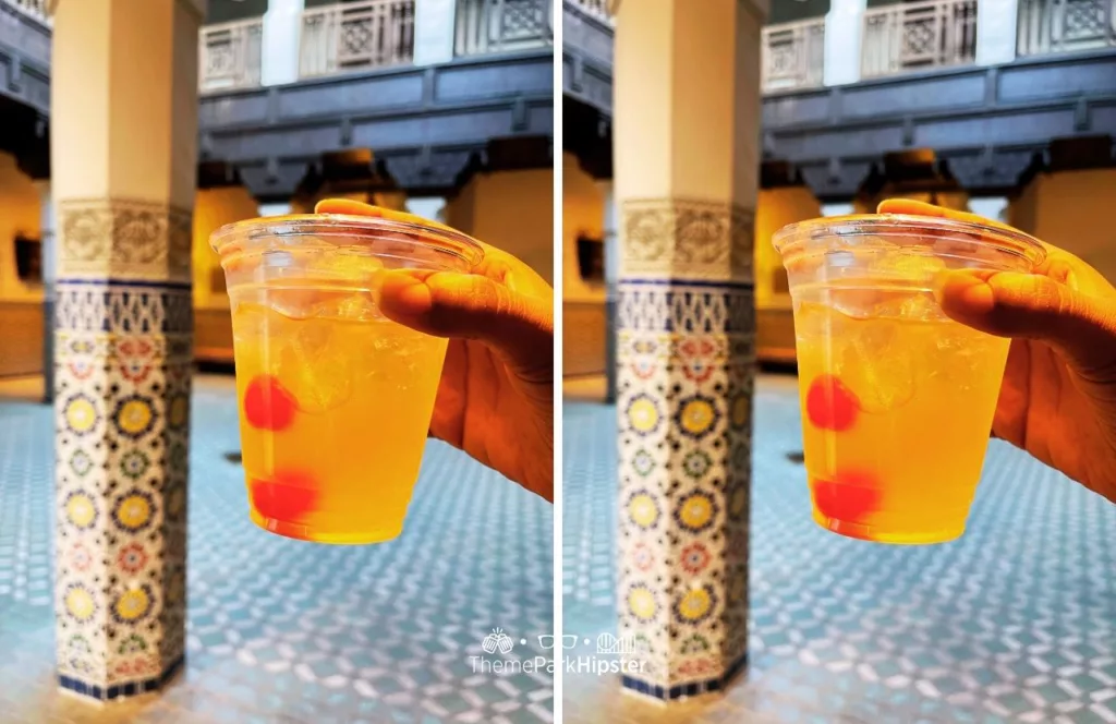 Disney Food and Wine Festival Sangria in Morocco Pavilion at Epcot
