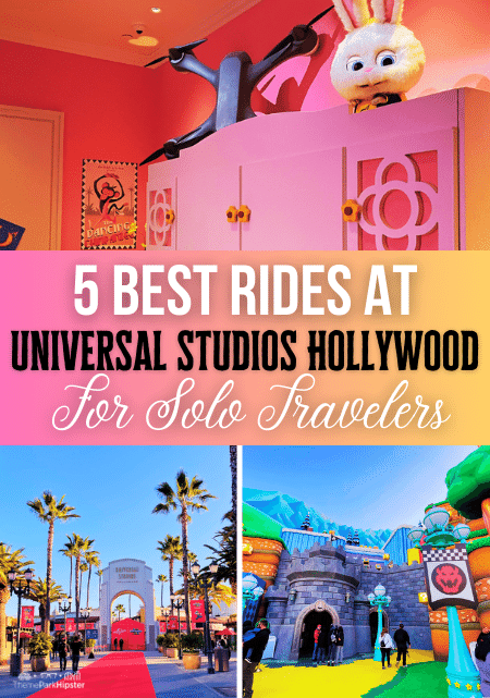 5 Best Rides and Attractions at Universal Studios Hollywood for a solo trip