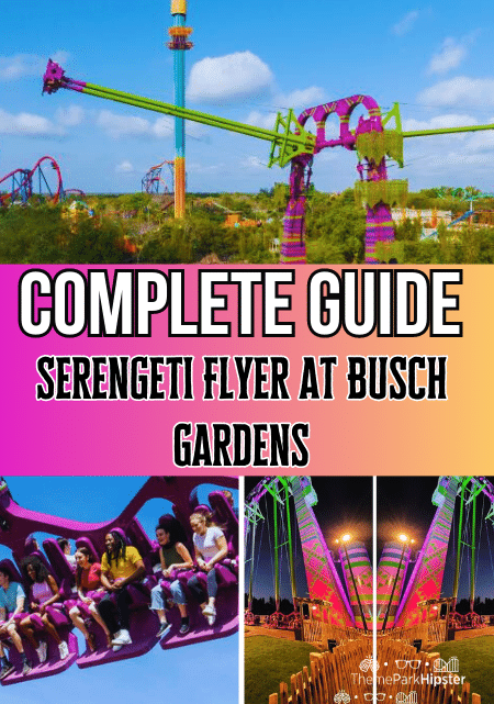 Theme Park Travel Guide to the Serengeti Flyer at Busch Gardens Tampa Bay in Florida