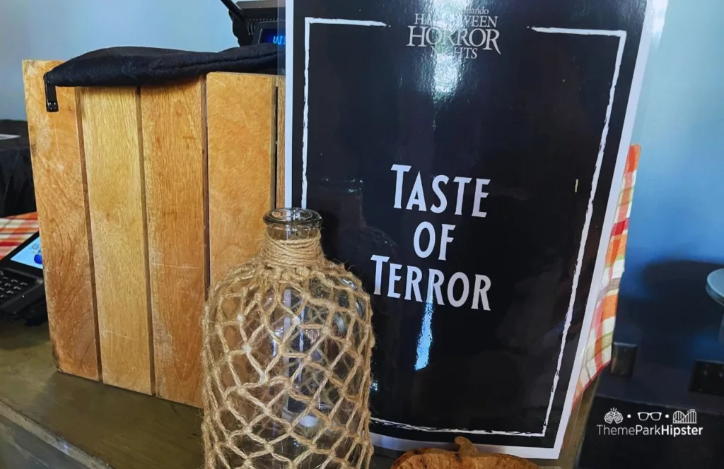 Universal Orlando Resort Halloween Horror Nights a Taste of Terror HHN Food Menu 