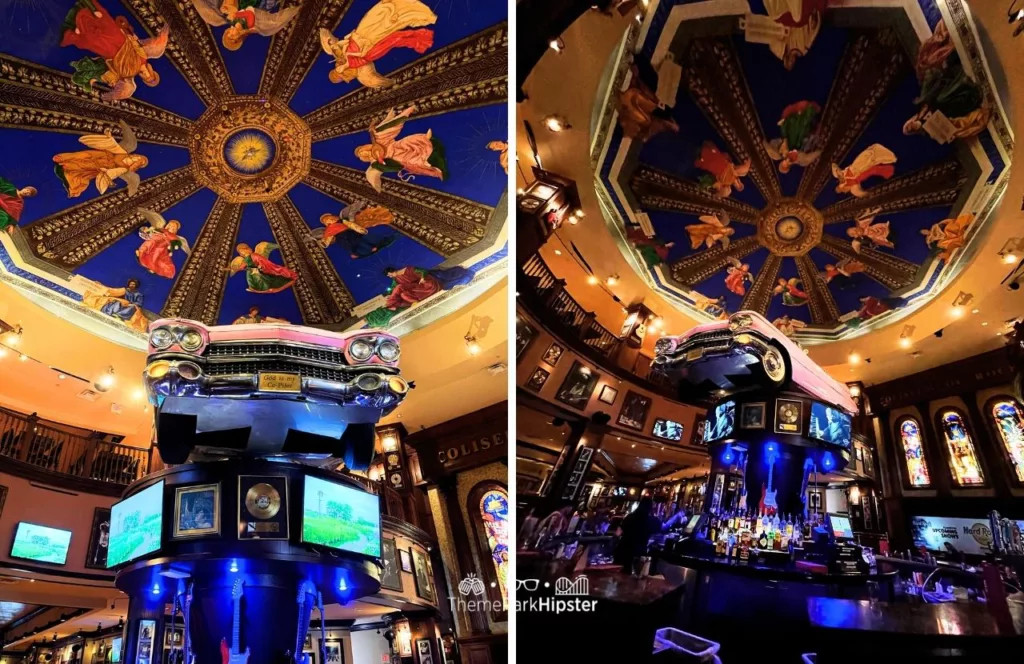 Universal Orlando Resort Hard Rock Cafe Bar with Pink Cadillac