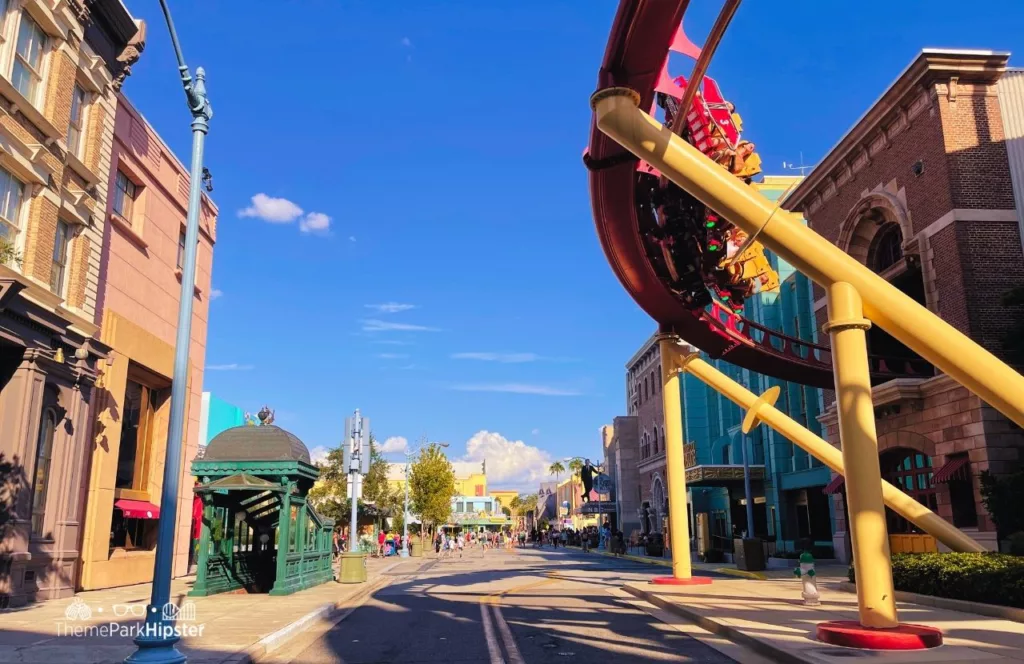 Universal Orlando Resort Hollywood Rip Ride Rockit Roller Coaster at Universal Studios