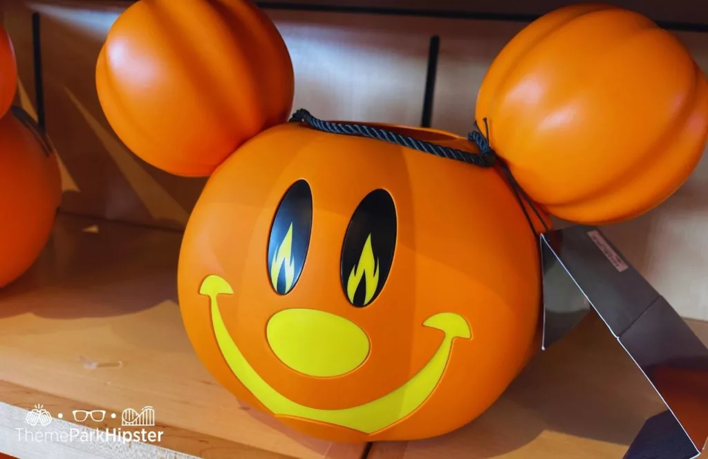 2023 Disney World Halloween Merchandise Pumpkin Trick or Treat Bucket