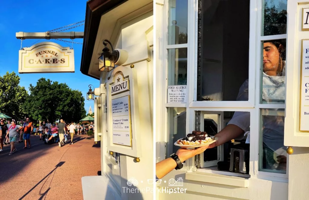 2024 Epcot Food and Wine Festival at Disney Cookies n Cream Funnel Cake