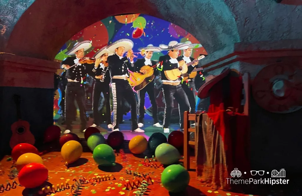 Disney Epcot Mexico Pavilion Gran Fiesta Tour Starring the Three Caballeros with Mariachi Band