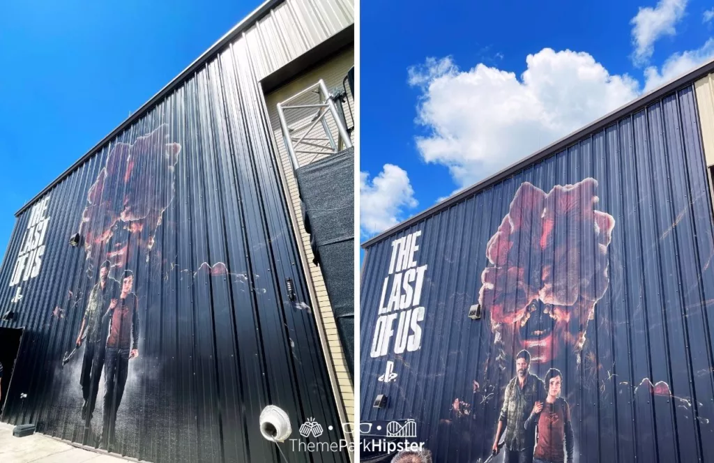 2023 Halloween Horror Nights Unmasking the Horror Tour Lights on at HHN 32 Universal Studios Florida The Last of Us House (2)