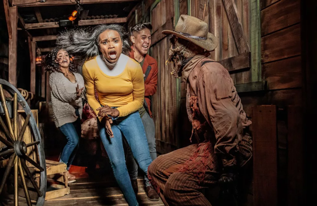 2023 Knott's Scary Farm at Knott's Berry Farm in California Origins_ The Curse of Calico House