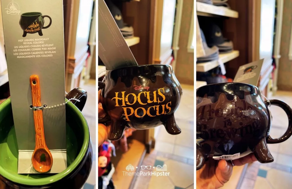2023 Disney Halloween Merchandise at Magic Kingdom Theme Park Hocus Pocus Cauldron Cup