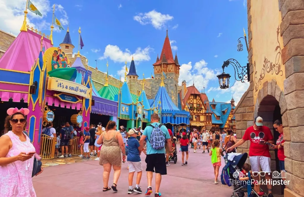 Disney Magic Kingdom Theme Park Fantasyland it's a small world ride
